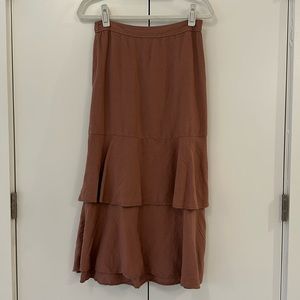 Madewell midi skirt